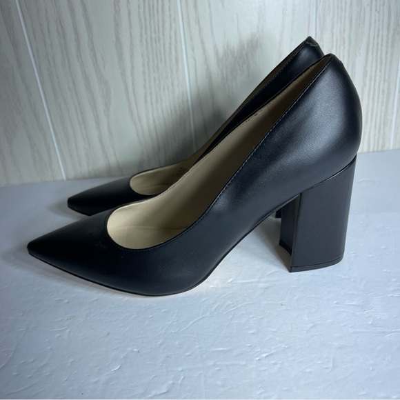 Nine West Size 9M Cara 3 Pointed Toe Dress Block Heels - Excellent Condition - Picture 2 of 16